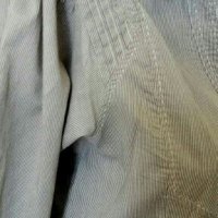 Лека риза в бежово и бяло - 100% памук🍀S, S/M🍀арт.557, снимка 3 - Ризи - 29462248