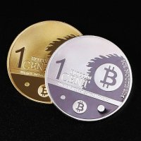 1 Биткойн цент Орел / 1 Bitcoin cent Eagle, снимка 2 - Нумизматика и бонистика - 26037673