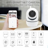 Wifi Смарт камера за вкъщи, FULL HD, 2MP 1080P, Auto Tracking, Нощно виждане, снимка 1 - Камери - 30052458