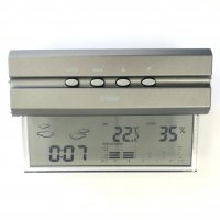 влагомер, термометър и часовник, нов, немски, метеорологична станция, снимка 2 - Други - 17110627