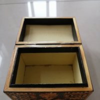 Малка дървена кутия 11 х 7.5  h  9 см. , снимка 2 - Други стоки за дома - 31233854