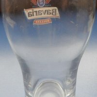 Стъклена чаша, брандирана с логото на бира Bavaria Holland, колекционерска, за ценители, снимка 3 - Чаши - 30772506