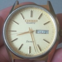 Часовник CITIZEN seven. Japan. Quartz. Vintage watch. Мъжки. Ретро модел , снимка 7 - Мъжки - 42353535