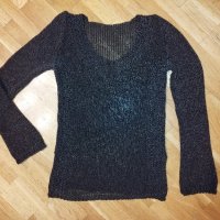 Фин пуловер, тъмен шоколад, снимка 2 - Блузи с дълъг ръкав и пуловери - 42847573