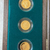 Златен сет монети 24K, снимка 6 - Колекции - 29987412