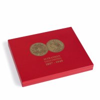 луксозна кутия VOLTERRA за 28 броя монети " VRENELI '' 20 златни франка Швейцария, снимка 2 - Нумизматика и бонистика - 39391445