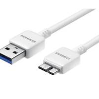 Оригинален Data USB Кабел за SAMSUNG 21-PIN ET-DQ10Y0WE 1m, Бял, снимка 1 - USB кабели - 44708043