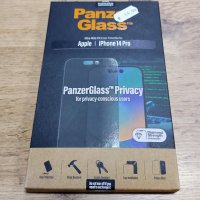 Стъклен протектор Panzer Glass Apple iPhone 14 Pro, снимка 1 - Стъкла за телефони - 38974012