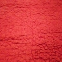 Китеник червен 100% вълна, снимка 3 - Покривки за легло - 35201701