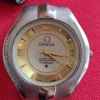 Марков дамски часовник OMEGA CRYSTAL GLASS WATER RESIST работи перфектен 38118, снимка 4 - Дамски - 40754653