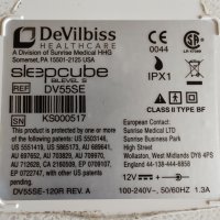 DeVilbiss Bipap апарат Sleep Cube за сънна апнея, снимка 4 - Медицинска апаратура - 42793032