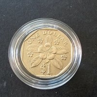 Монета. Сингапур . 1 долар . 1995 година., снимка 2 - Нумизматика и бонистика - 37413918