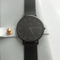 Моден  дизайнерски дамски часовник CLUSE CL30010 Minuit Black , снимка 1 - Дамски - 29903094