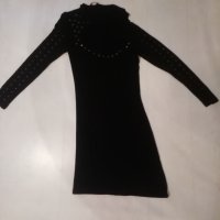 Черна рокля , снимка 2 - Рокли - 30614900