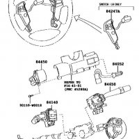 Air bag и Бутони за волан за Тойота Авенсис Т25 / Toyota Avensis T25, снимка 5 - Части - 30952734