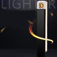 Луксозна електронна запалка на ток с реотан зареждаща се за подарък, снимка 7 - Запалки - 29155702
