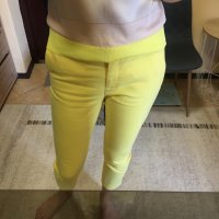  Жълт панталон, снимка 2 - Панталони - 38041536