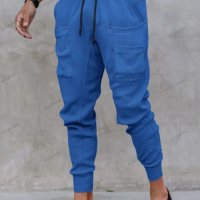 Нов мъжки ежедневен панталон с много джобове, 5цвята - 023, снимка 10 - Панталони - 42783281