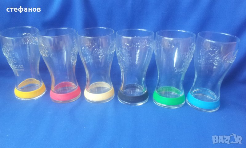 Чаши Кока Кола – цветни рингове евро 2012 г – Полша-Украйна, снимка 1