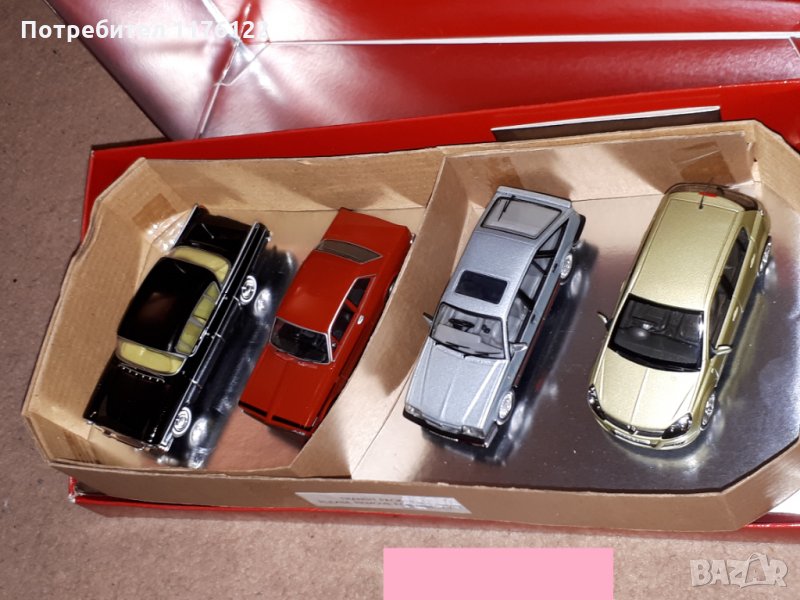 1/43 Corgi Корги Vauxhall / Opel Celebrating Set Of 4 Velox Viva Cavalier Astra Нови В Кутия, снимка 1