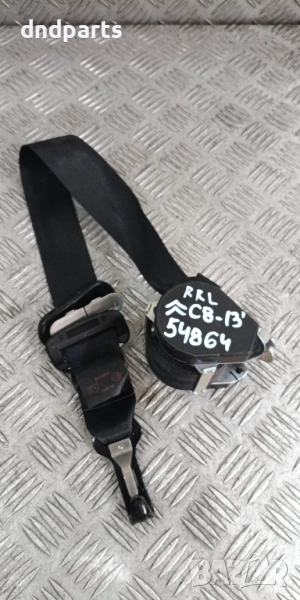 Предпазен колан Citroen C8 2013г.(заден ляв 3ти)	, снимка 1