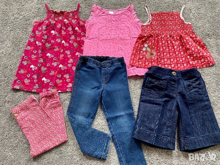 ВСИЧКО ЗА 25лв. Next, Zara, M&S блузки, дънки, клин 2-3 г., снимка 1