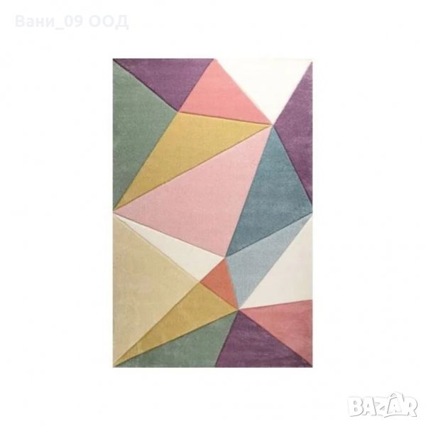 120×170см Страхотен килим в пастелни цветове, снимка 1