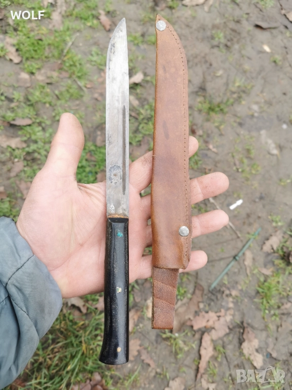 Габровски касапски стар със оригиналната кания, снимка 1