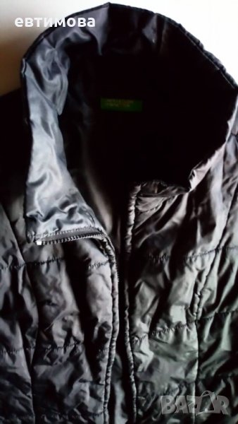 Черен елек Benetton, размер S, снимка 1