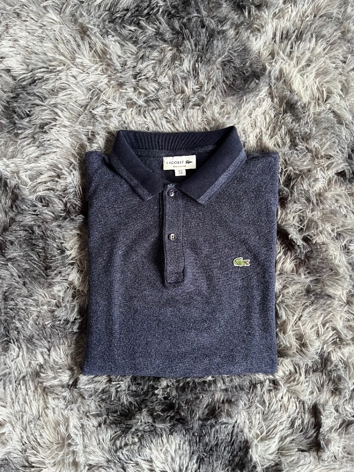Поло Lacoste тъмно сиво М , снимка 1