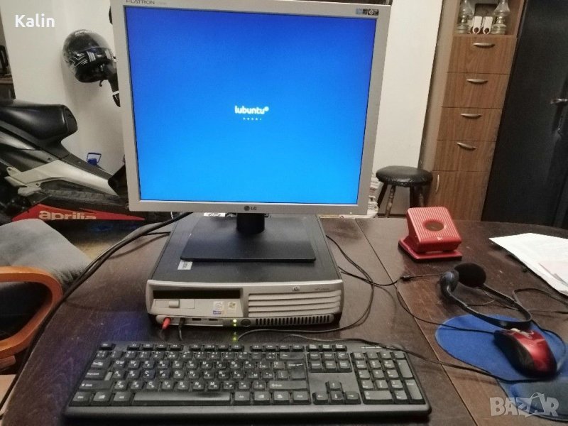 Настолен компютър HP slim, снимка 1