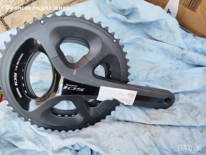 Дясна част шосеен курбел за велосипед колело Shimano 105 fc 5800, снимка 1