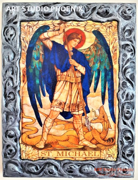 Икона на Свети Архангел Михаил, различни изображения icona Saint Michael sveti arhangel mihail, снимка 1