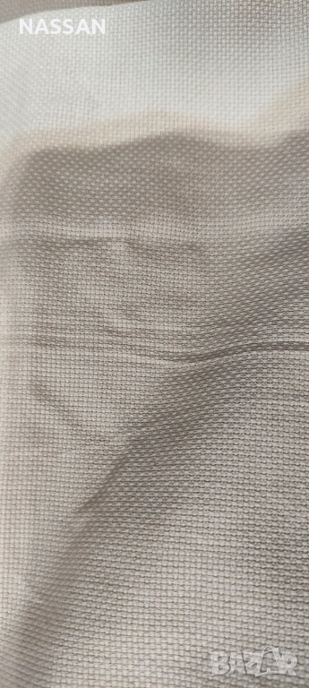 Панама Aida 16 ct, цвят екрю. Нов плат, отличен за гоблени и карета, снимка 1