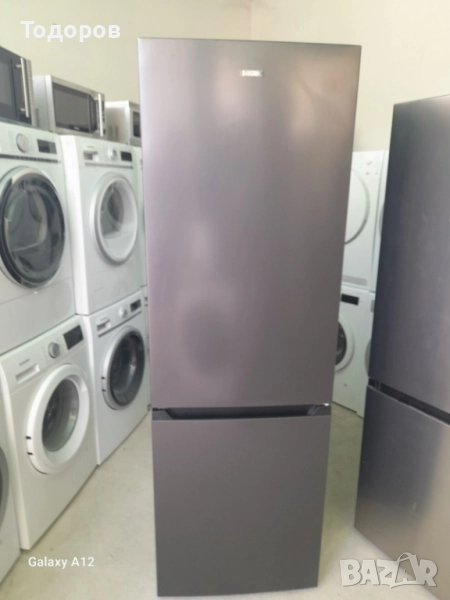 Нов Хладилник с фризер KOENIC KFK 631-1 C IN 315 л, височина 1858 мм, неръждаема стомана, снимка 1