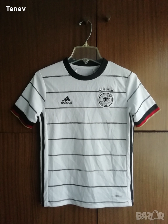 Германия Адидас оригинална детска тениска футболна фланелка 9-10г Germany Adidas , снимка 1