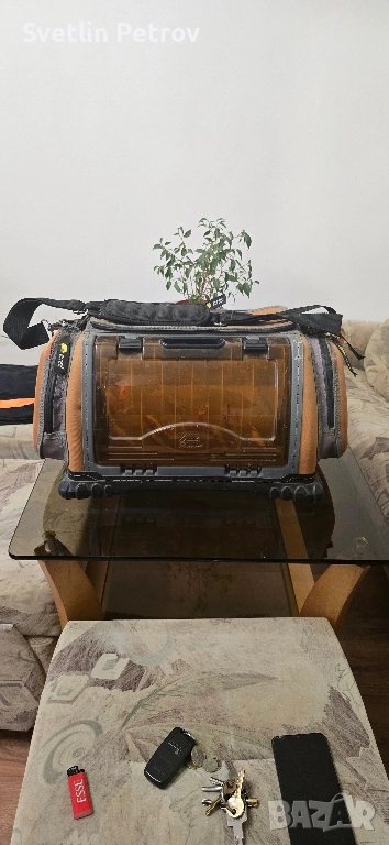 Риболовна чанта PLANO с 3 кутии, снимка 1