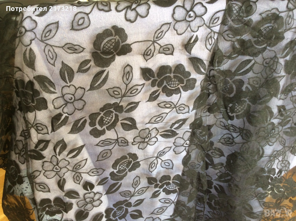 фин плат - черен, снимка 1