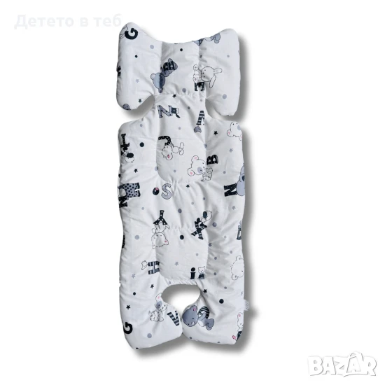 Постелка за количка супер букви, снимка 1