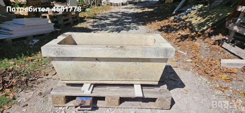 Корито за чешма естествен камък, снимка 1