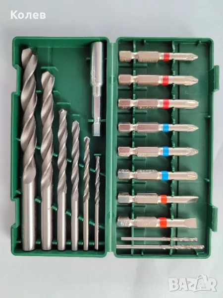 Битове и бургии с магнитен удължител на Парксайд , снимка 1