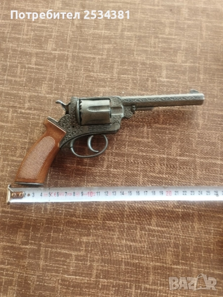 Стари метални капсови пистолети , снимка 1