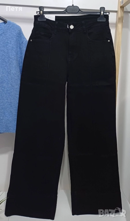 Дънки с широк крачол, снимка 1