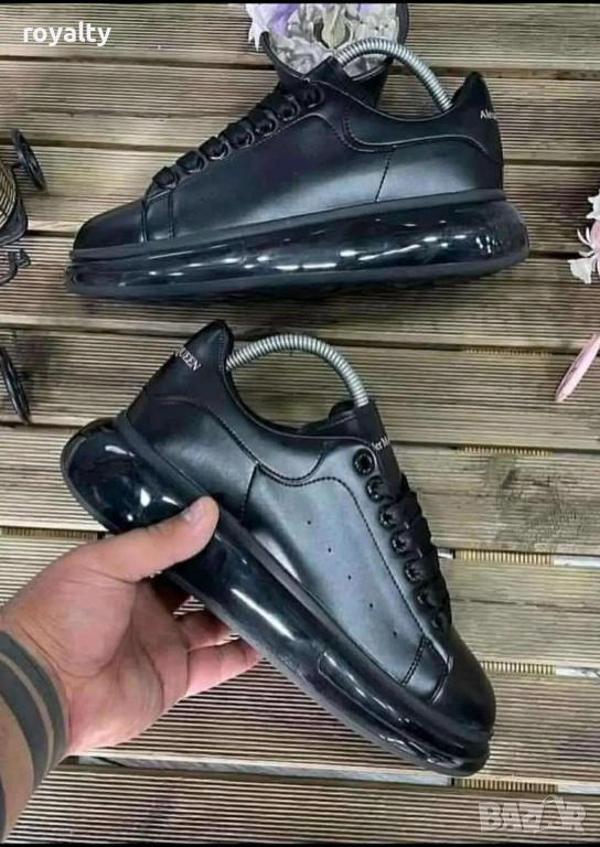 Alexander McQueen Черни Маратонки 36-44 Номер , снимка 1