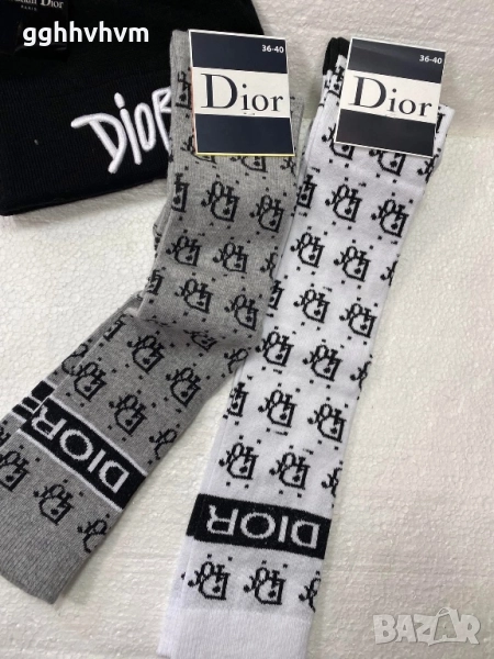 Чорапи на dior до коляното, снимка 1