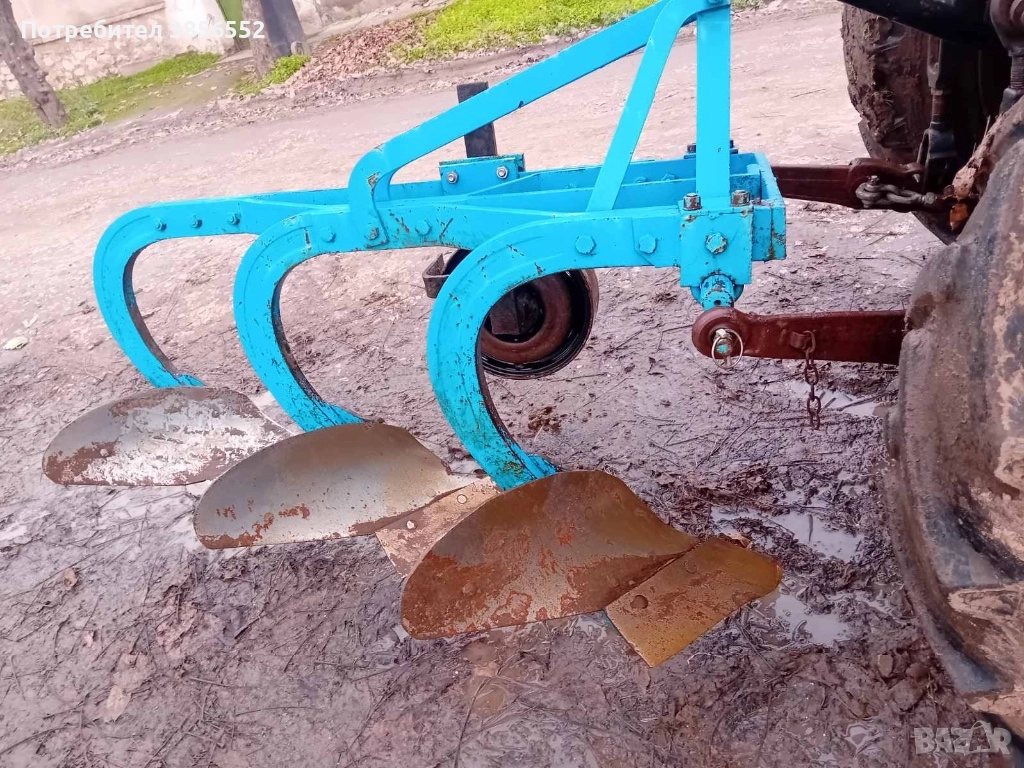 Плуг с три тела в перфектно състояние , снимка 1