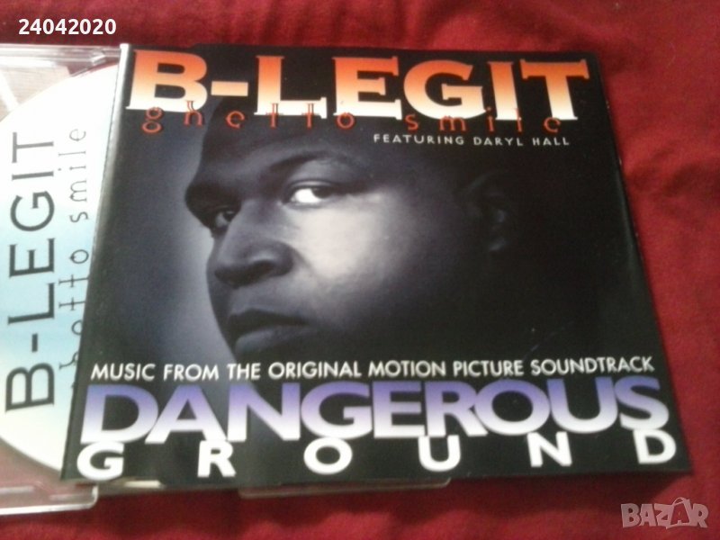 B-Legit feat. Daryl Hall – Ghetto Smile сингъл диск, снимка 1