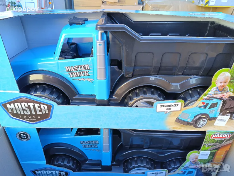 PILSAN Детски камион MASTER син, снимка 1