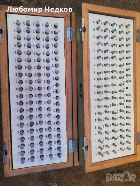 Калибри щифтове 4-5мм 6-7мм 11-12мм, снимка 1