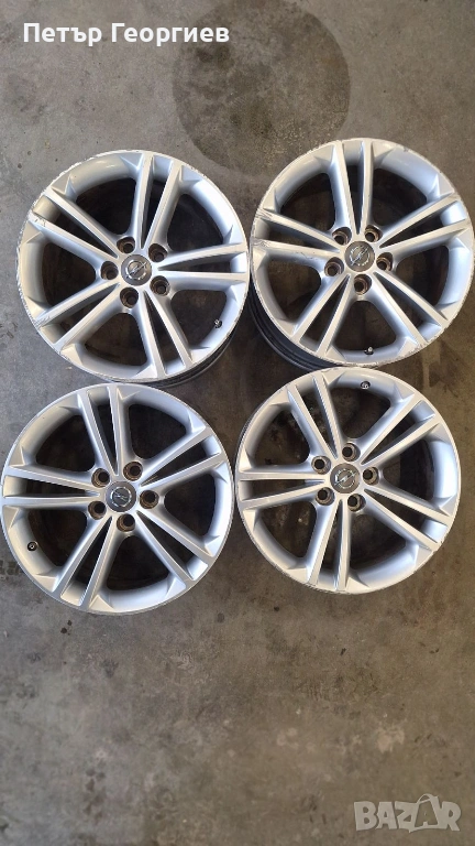 ОРИГИНАЛНИ АЛУМИНИЕВИ ДЖАНТИ ЗА ОПЕЛ ИНСИГНИЯ -5х120х67-18 цола, снимка 1